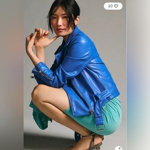 Jakke Saint Faux Leather Biker Jacket - Anthropologie